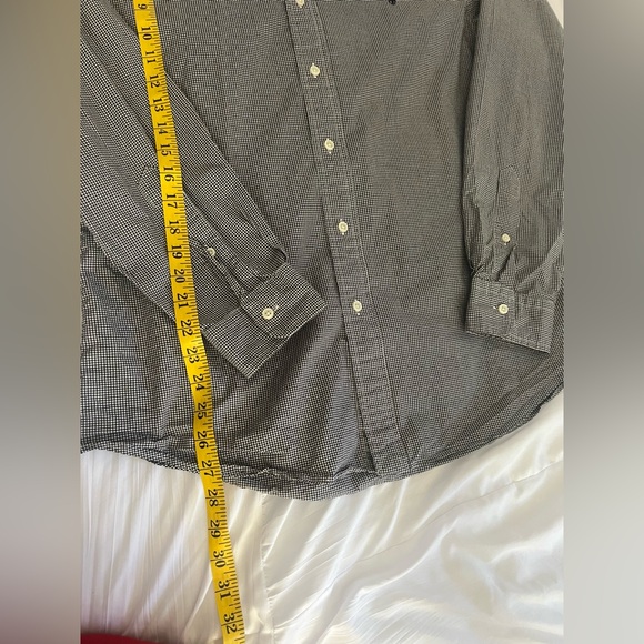 Polo Ralph Lauren button shit slim fit Gingham Stretch Poplin Shirt - Picture 8 of 11